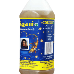 Idhayam Sesame Oil 1ltr (Gingelly Oil)